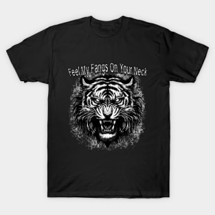 Angry and Possessed Roaring Tiger T-Shirt